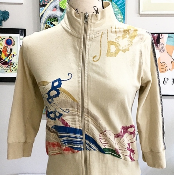 French Connection Crop Jacket Vintage Size S - Picture 2 of 5